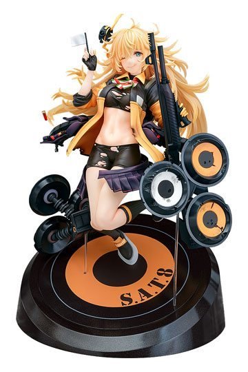 Phat57573 Girls Frontline Pvc Statue 1 7 S A T 8 Heavy Damage Ver 26 Cm