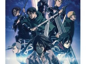 Popb Pbws14 Attack On Titan The Final Season Wallscroll Part 1 Key Visual 2 50 X 70 Cm