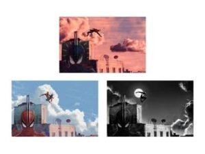 Ss502326U Marvel Set Of 3 Art Prints Spider Man 30 X 46 Cm Unframed