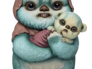 Ss700242 Star Wars Designer Statue Ewok By Mab Graves 18 Cm