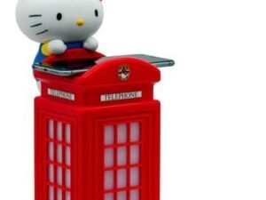 Tekn811254 Hello Kitty Smartphone Wireless Charger And Light Hello Kitty 30 Cm