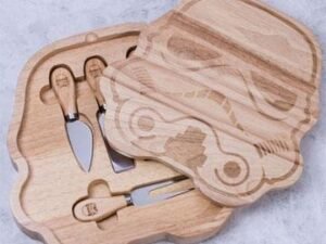 Thup 1001981 Original Stormtrooper Cheeseboard And Knife Set