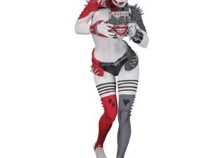 Dc Comics Red White Black Statue Harley Quinn 16 Cm By Greg Horn