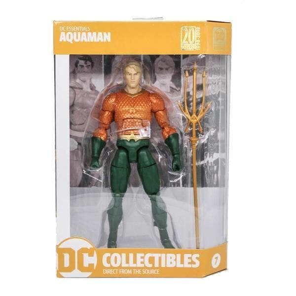 Aquaman Dc Essentials Action Figure Dc Collectibles 17 Cm