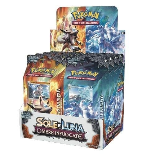 Mazzo Pokemon Sole E Luna Ombre Infuocate Deck Mazzi Carte Ninetales Lycanroc