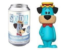 Braccobaldo Bau Hanna Barbera Pop Movies Vinyl Soda Figures Huckleberry Hound 11 Cm
