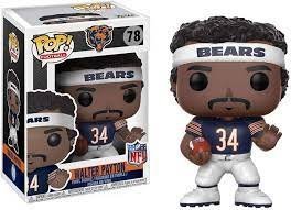 Walter Payton Nfl Pop Football Vinyl Figure 9 Cm 78