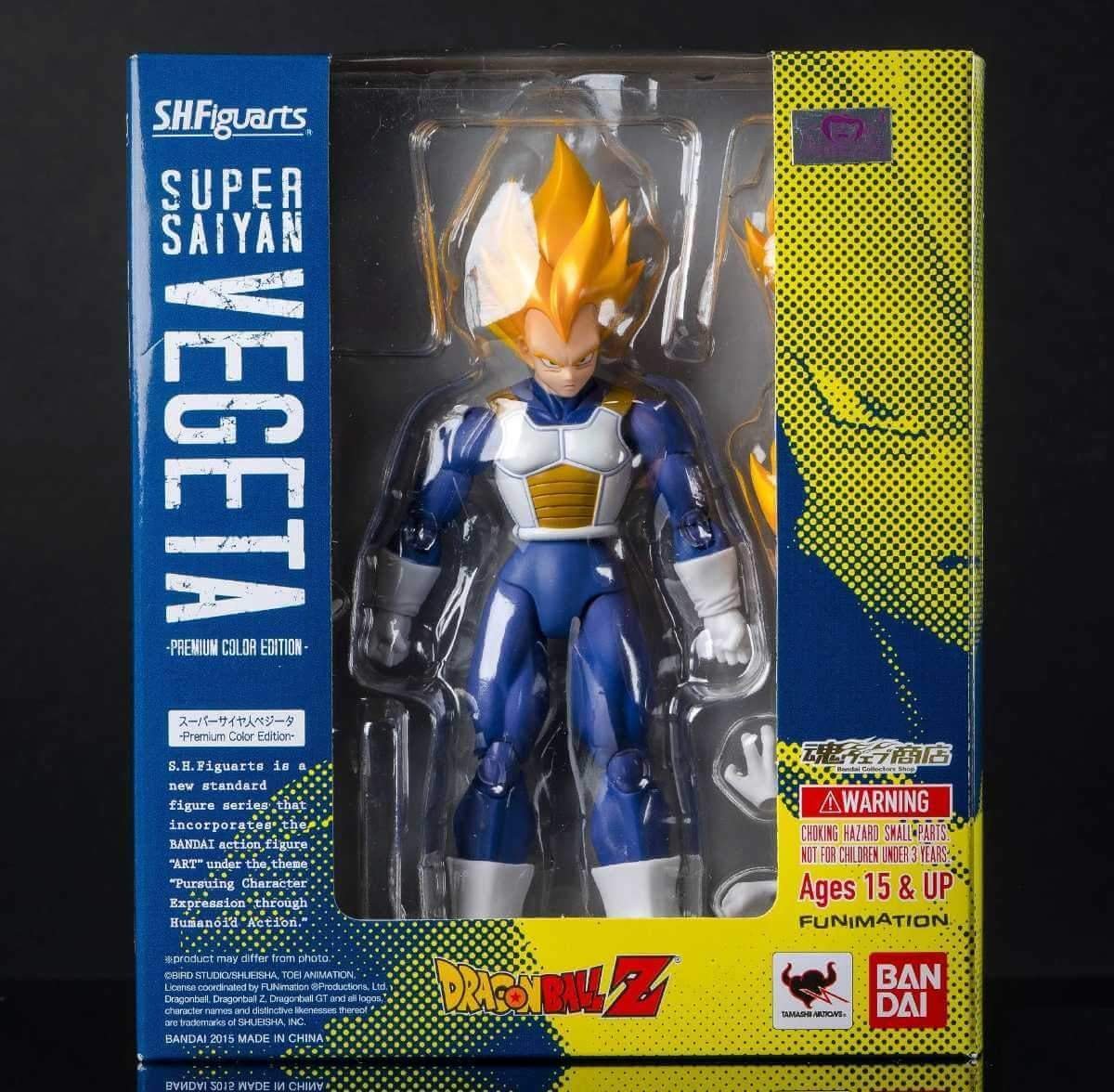 Vegeta Super Saiyan Sh Figuarts Premium Collector Bandai Tamashii