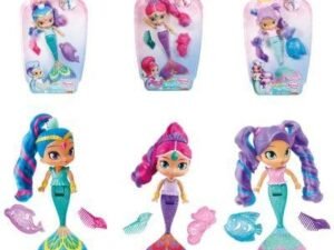 Shimmer And Shine Bambole Sirene Bagnetto Bambine 23Cm Mattel Dtk61