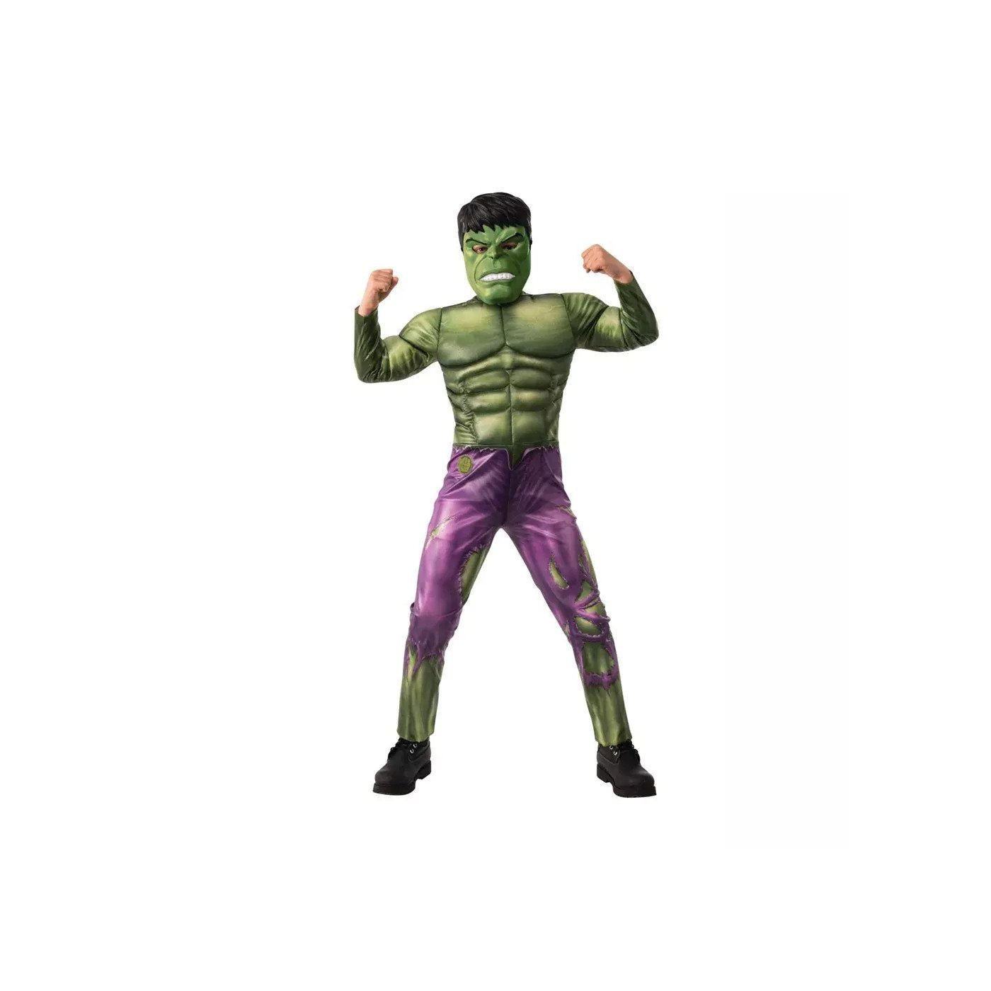 Hulk Costume Carnevale Deluxe Con Muscoli Fancy Dress