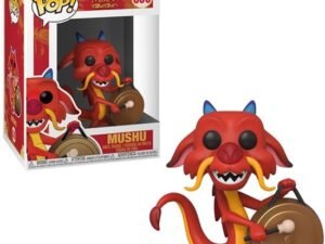 Mushu W Gong Funko Pop Mulan 9 Cm