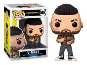 Cyberpunk 2077 Pop Games Vinyl Figure V Male 9 Cm 588