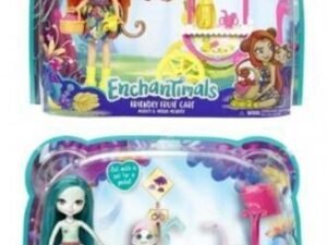 Enchantimals Bambola E Amico Cucciolo Con Playset Mattel Fjh11