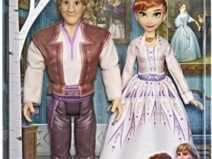 Frozen 2 Anna E Kristoff Fashion Doll 30Cm Coppia Bambole 2Pack