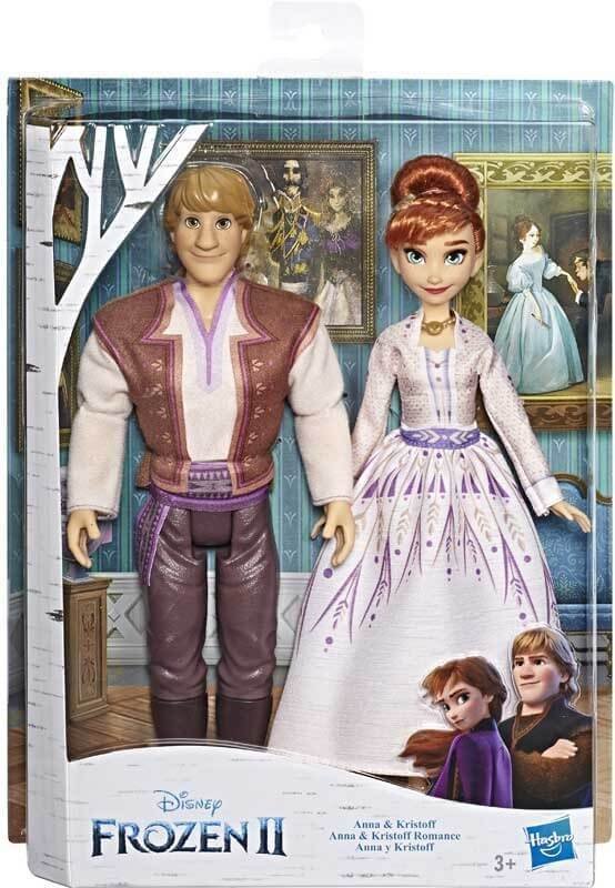 Frozen 2 Anna E Kristoff Fashion Doll 30Cm Coppia Bambole 2Pack