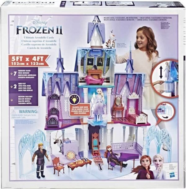 Frozen 2 Il Castello Di Arendelle Playset Deluxe Hasbro 152Cm E5495