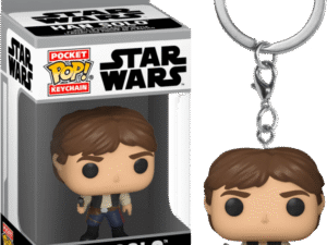 Han Solo Star Wars Pocket Pop Vinyl Keychains 4 Cm Portachiavi