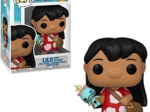 Lilo Stitch Pop Disney Vinyl Figure Lilo W Scrump 9 Cm