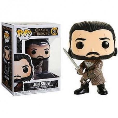 Jon Snow Game Of Thrones Funko Pop Trono Spade 9 Cm 80