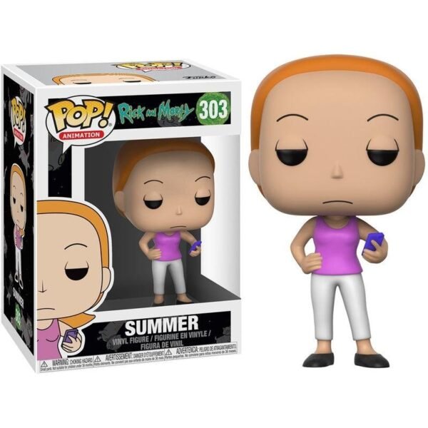 Rick E Morty Summer Funko Pop 303 9Cm Personaggio