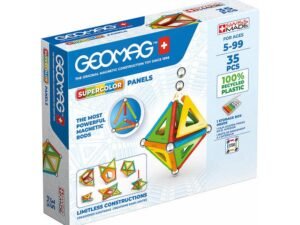 Geomag Supercolor Panels Costruzioni Magnetiche 35 Pezzi