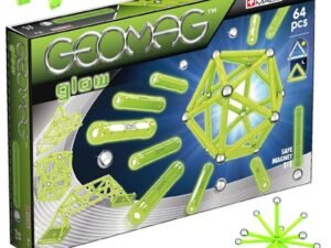 Geomag Glow 64 Pezzi Se Costruzion Magnetiche Fluorescenti