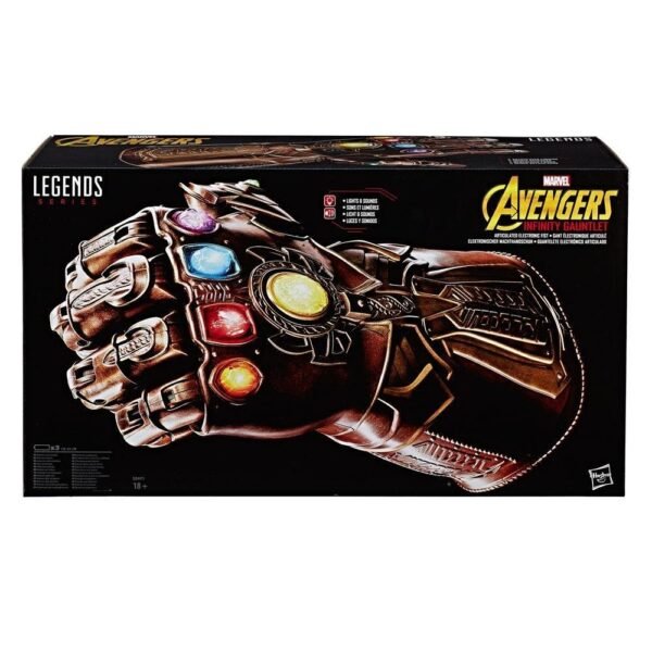 Guanto Dell Infinito Articolato Elettronico Dimensioni Reali Replica 1 1 Thanos Avengers Infinity War Hasbro