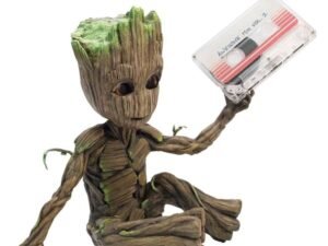 Guardians Of The Galaxy Vol 2 Statua Premium Motion Statue Awesome Groot 20 Cm Guardiani Della Galassia