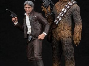 Han Solo E Chewbacca Kotobukiya Episodio Vii 7 Star Wars Artfx Scala 1 10 23Cm Statua Statuetta Collezione