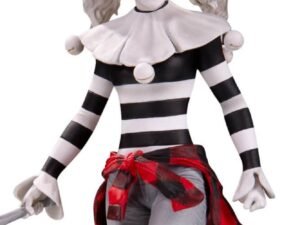 Harley Quinn Dc Comics Red White Black Statue By Steve Pugh 18 Cm