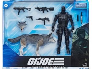 G I Joe Classified Series Action Figure 2 Pack 2021 Snake Eyes Timber Alpha Commandos 15 Cm