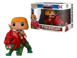 Masters Of The Universe Pop Rides Vinyl Figure He Man On Battle Cat 18 Cm 84