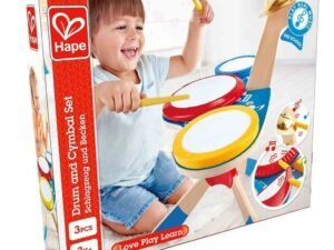 Batteria Musicale In Legno Per Bambini