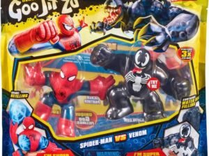 Heroes Of Goo Jit Zu Double Pack Spiderman E Venom 13 Cm