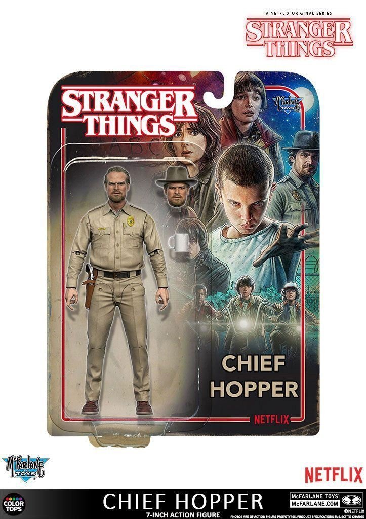 Stranger Things Dustin 18 Cm Deluxe Action Figure Personaggio