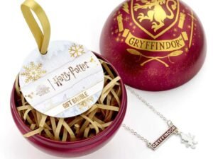 Harry Potter Gryffindor House Bauble Christmas Ball Sfera Natalizia Surprise