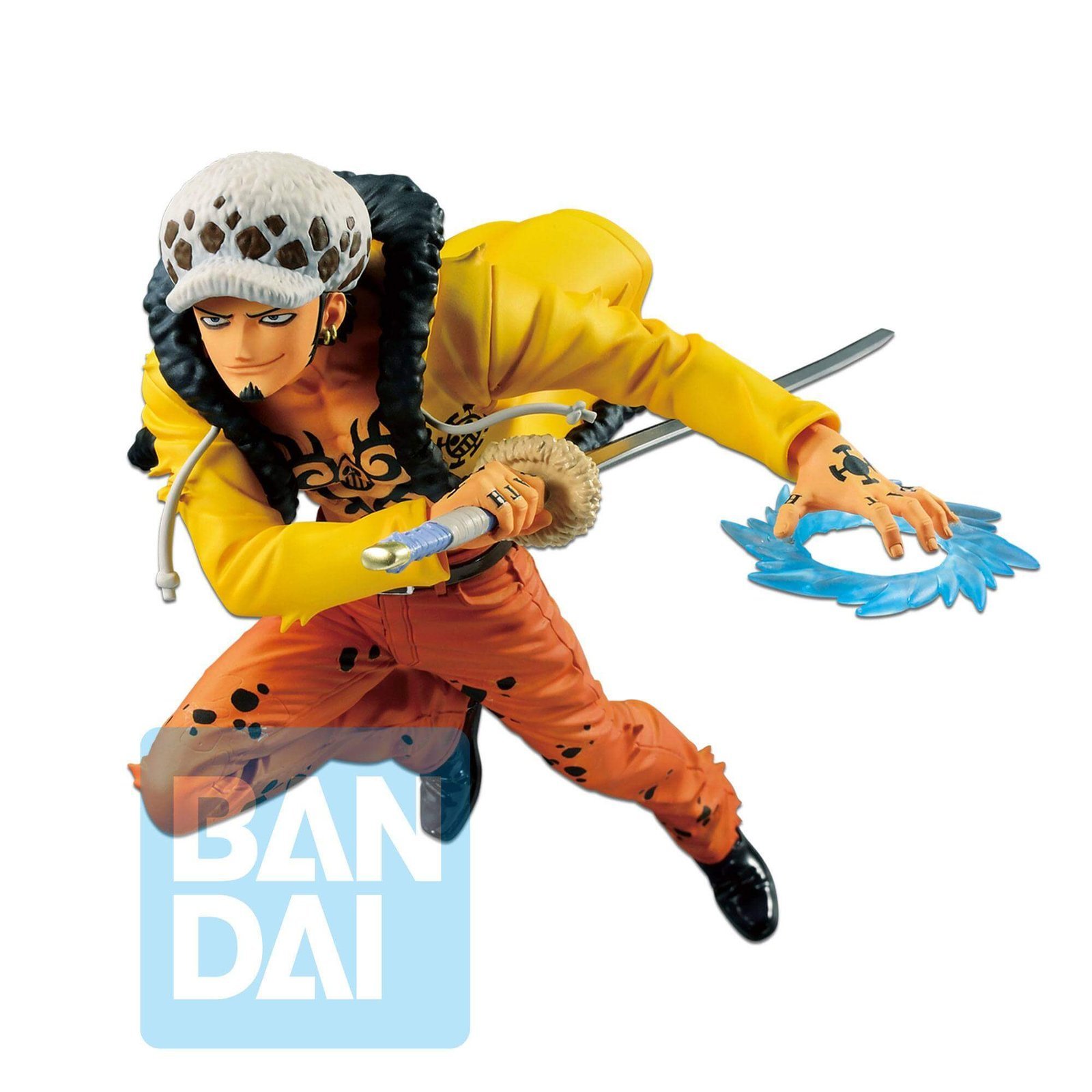 Trafalgar D Water Law One Piece Ichibansho Great Banquet Pvc Statue 14 Cm