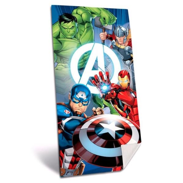 Telo Mare Avengers Marvel 70 X 140 Cm Microfibra