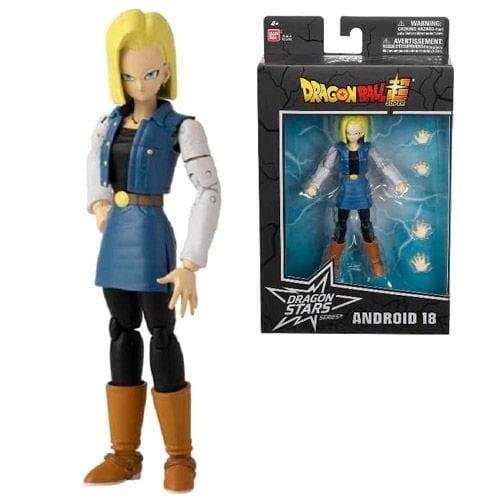Androide 18 Action Figure Deluxe Dragon Ball Super Dragon Stars