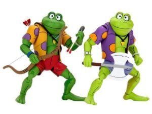 Genghis Rasputin Frog 18 Cm Teenage Mutant Ninja Turtles Action Figure 2 Pack Neca 54173