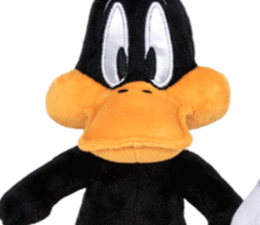 Duffy Duck Looney Tunes Sitting Plush 36 Cm Disney