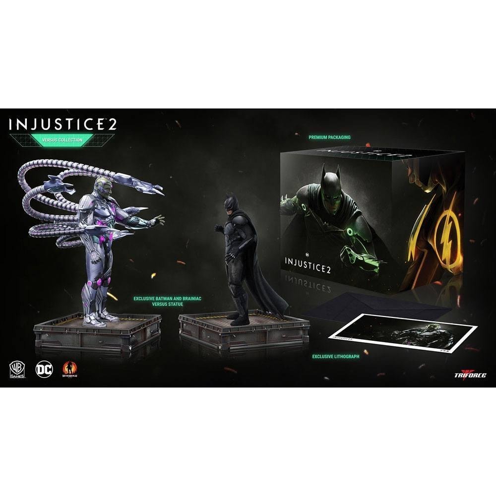 Injustice 2 The Versus Collection Statuette Collezione Pvc 23 28Cm Triforce Collector Edition