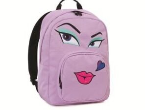 Ollie Face Pack Plain Invicta Zaino Scuola Con Faccine Pastel Lilac Seven 2017 2018
