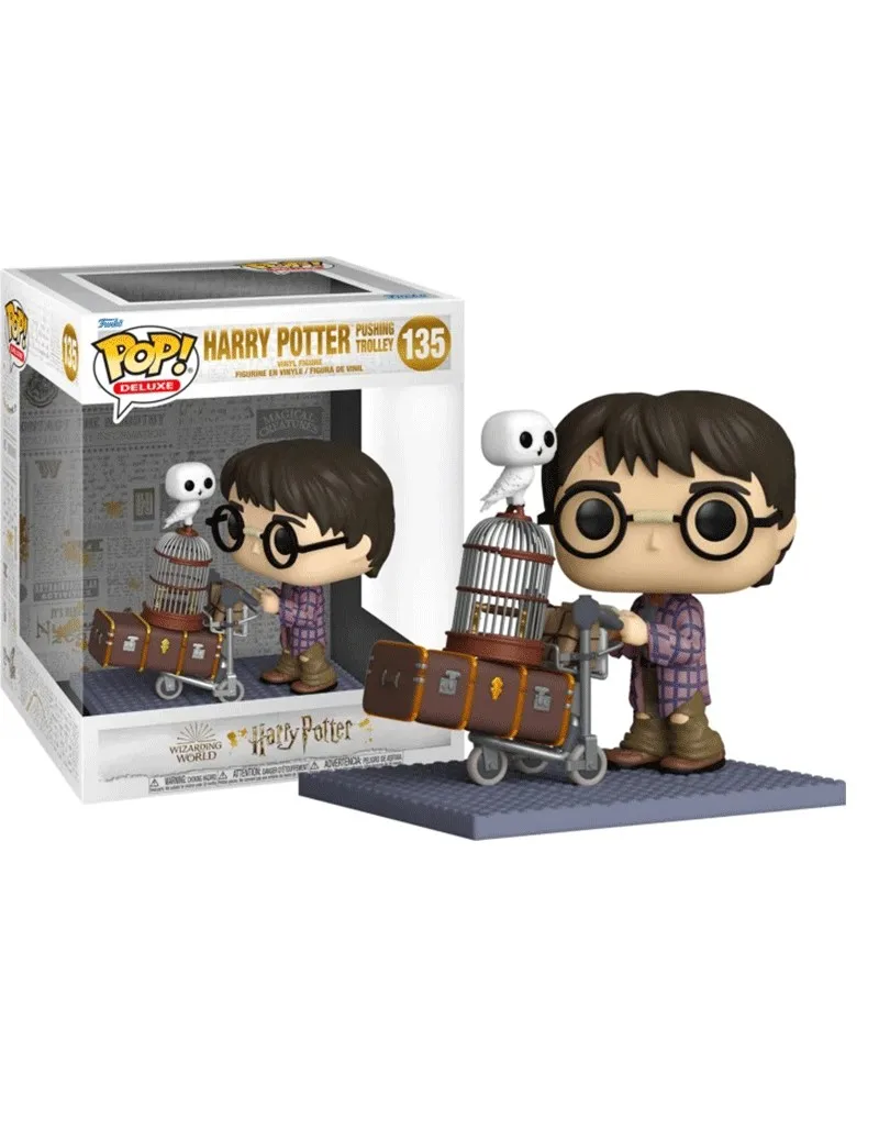 Figurka Harry Potter pchająca wózek 135