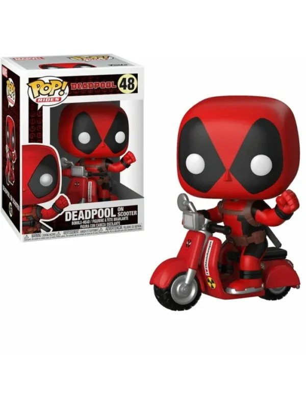 Figurka Deadpool na skuterze Marvel 48