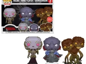 Zestaw trzech figurek Funko Pop Dungeons & Dragons