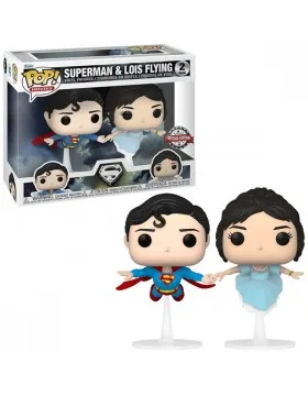 Figurki Funko Pop Superman i Lois w locie - edycja specjalna 2 szt.