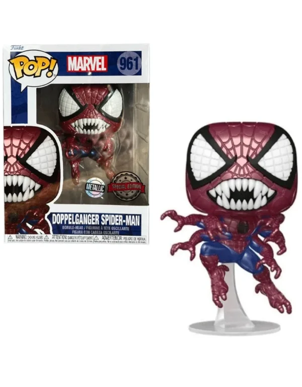 Figurka Funko Pop Spider-Man Metaliczna 961