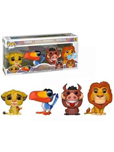 Figurki Funko Pop Król Lew Specjalne Wydanie 4