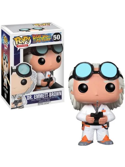 Figurka Funko Pop Doktor Emmet Brown Powrót do Przyszłości 50